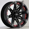 Image of SPECIALS BLOWOUT BALLISTIC Jester Wheels with Falken Tires (For Chevy) wheel