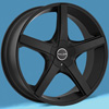 Image of AKUZA AXIS BLACK FLAT wheel