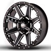 Image of RED DIRT ROAD USA SATIN BLACK MACHINED wheel