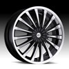 Image of VISION SHATTERED BLACK MACHINED wheel