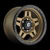 Image of FUEL FUEL D583 ANZA MATTE BRONZE BLACK BEAD RING wheel