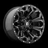 Image of FUEL FUEL D576 ASSAULT GLOSS BLACK MILLED wheel