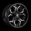 Image of FUEL FUEL D606 AVENGER GLOSS BLACK MILLED wheel
