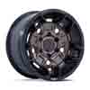 Image of BLACK RHINO BR028 GUARD BURNT BRONZE MATTE BLACK LIP wheel