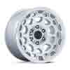 Image of BLACK RHINO BR026 CONGO GLOSS SILVER MACHINED FACE wheel