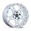 Image of BLACK RHINO KLAUE MATTE SILVER wheel