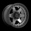 Image of FUEL FUEL D752 BLOCK MATTE GUNMETAL BLACK RING wheel