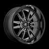 Image of FUEL FUEL D761 CLASH GLOSS BLACK MILLED wheel