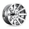 Image of FUEL FUEL D614 CONTRA CHROME wheel