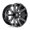 Image of FUEL FUEL D615 CONTRA GLOSS BLACK MILLED wheel