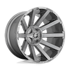Image of FUEL FUEL D714 CONTRA PLATINUM BRUSHED GUNMETAL wheel
