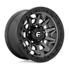 Image of FUEL FUEL D716 COVERT MATTE GUNMETAL BLACK BEAD RING wheel