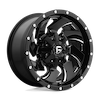 Image of FUEL FUEL D574 CLEAVER GLOSS BLACK MILLED wheel