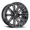 Image of FUEL FUEL D598 DIESEL GLOSS BLACK MILLED wheel