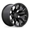 FUEL FUEL D803 FLAME GLOSS BLACK MILLED