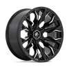 FUEL FUEL D803 FLAME GLOSS BLACK MILLED
