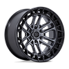 Image of FUEL FUEL FC874 CELSIUS MATTE GUNMETAL MATTE BLACK LIP wheel