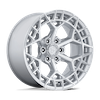 Image of FUEL FUEL FC873 CHARGER GLOSS SILVER MACHINED FACE wheel