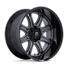 Image of FUEL FUEL DARKSTAR MATTE GUNMETAL BLACK LIP wheel