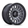 Image of FUEL FUEL FC857 RINCON MATTE GUNMETAL MATTE BLACK LIP wheel
