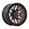 Image of FUEL FUEL FC869 SIGMA MATTE BRONZE MATTE BLACK LIP wheel