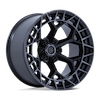 Image of FUEL FUEL FC873 CHARGER GLOSS BLACK BRUSHED DARK TINT wheel