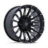 Image of FUEL FUEL FC889 BLADE GLOSS BLACK MILLED wheel