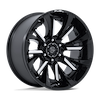 Image of FUEL FUEL FC895 TANTRUM GLOSS BLACK MILLED wheel