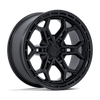 Image of FUEL FUEL FC896 HEATHEN MATTE BLACK wheel