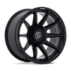Image of FUEL FUEL FC906 HALO GLOSS BLACK wheel