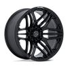 Image of FUEL FUEL FC909 WEAPON GLOSS BLACK wheel