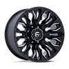 FUEL FUEL D803 FLAME GLOSS BLACK MILLED