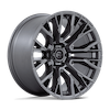 Image of FUEL FUEL D848 REBAR MATTE GUNMETAL wheel