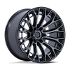 Image of FUEL FUEL FC882 TRAX GLOSS BLACK MACHINED DARK TINT FACE wheel