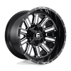 Image of FUEL FUEL D620 HARDLINE GLOSS BLACK MILLED wheel