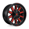 FUEL FUEL D621 HARDLINE GLOSS BLACK RED TINT