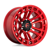Image of FUEL FUEL D719 HEATER CANDY RED MACHINED wheel