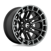Image of FUEL FUEL D720 HEATER MATTE BLACK DOUBLE DARK TINT MACHINED wheel