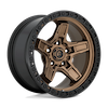 Image of FUEL FUEL D699 KICKER MATTE BRONZE BLACK BEAD RING wheel