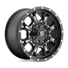Image of FUEL FUEL D517 KRANK MATTE BLACK MILLED wheel