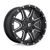 Image of FUEL FUEL D538 MAVERICK MATTE BLACK MILLED wheel