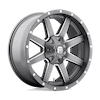 Image of FUEL FUEL D542 MAVERICK MATTE GUNMETAL MILLED wheel