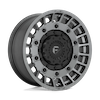 Image of FUEL FUEL D726 MILITIA MATTE ANTHRACITE & BLACK wheel