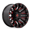 FUEL FUEL D829 QUAKE GLOSS BLACK MILLED RED TINT