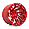 FUEL FUEL D754 REACTION CANDY RED MILLED