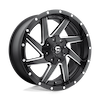 Image of FUEL FUEL D594 RENEGADE MATTE BLACK MILLED wheel