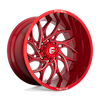Image of FUEL FUEL D742 RUNNER CANDY RED MILLED wheel
