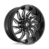 Image of FUEL FUEL D744 SABER GLOSS BLACK MILLED wheel