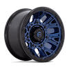 Image of FUEL FUEL D827 TRACTION DARK BLUE BLACK RING wheel