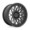 Image of FUEL FUEL D757 TRIGGER MATTE BLACK wheel